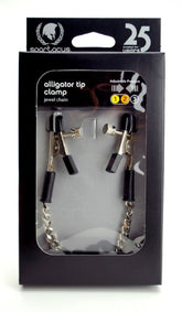 Spartacus Adjustable Alligator Clamps with Jewel Chain